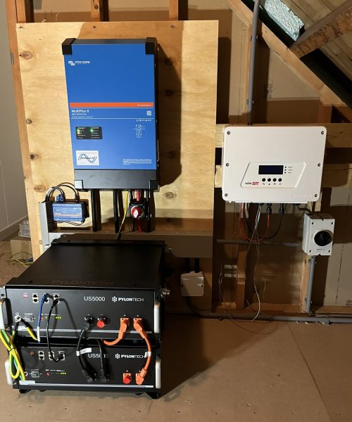 Victron Lynx Multiplus 48/5000 Cerbo GX SolarEdge Pylontech US5000 10kWh thuisaccu thuisbatterij
